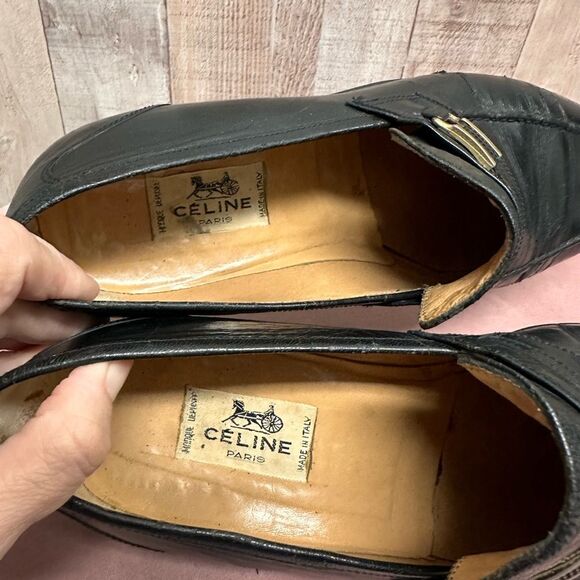 Celine Vintage black moccasins - Picture 4 of 12